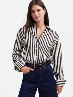 Madewell Relaxed Button-Up Shirt Sz Small
